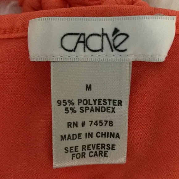 Cache Orange Top - Picture 6 of 6